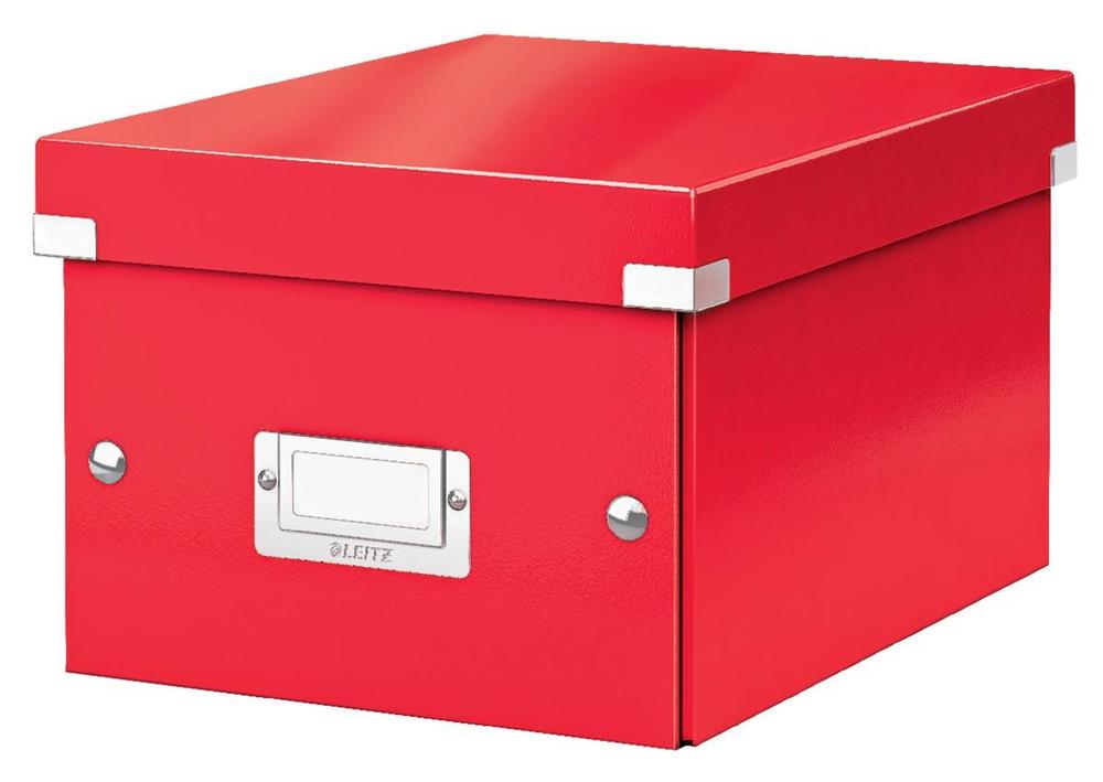 Leitz krabice CLICK & STORE WOW malá archivační, červená