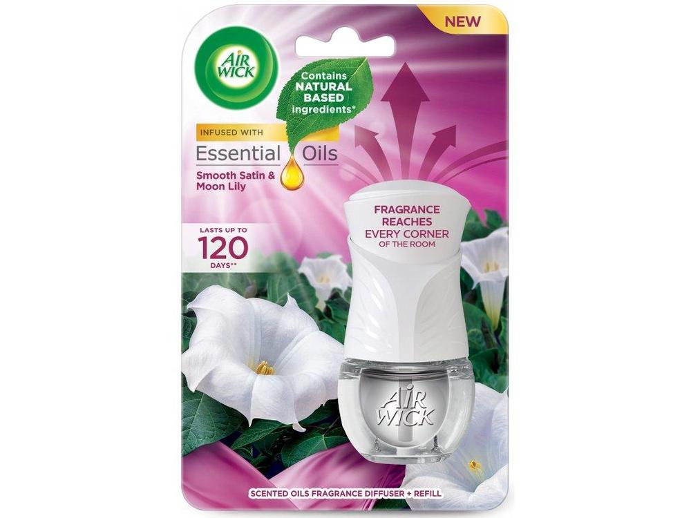 Airwick electric komplet Jemný satén&Lilie 19 ml