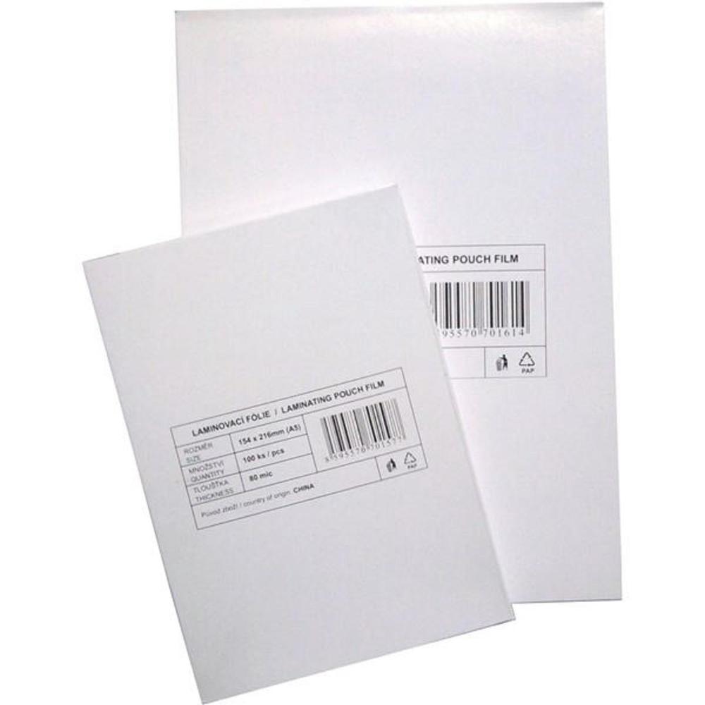 Fólie laminovací 75 x 105 / 125 mic / 100 ks