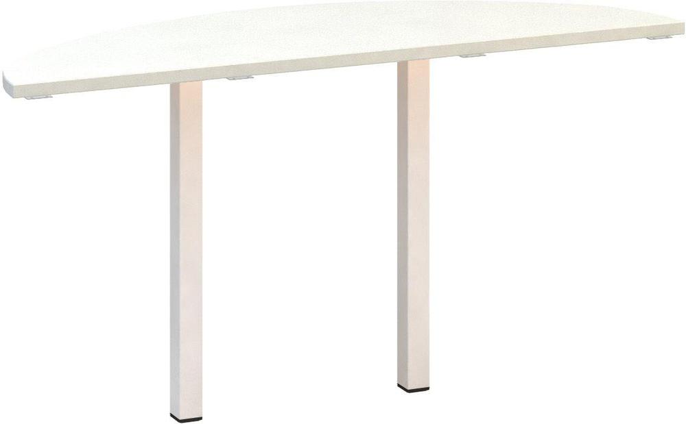 Přídavný stůl ALFA 200 přísed, 1400 mm, bílá / bílá