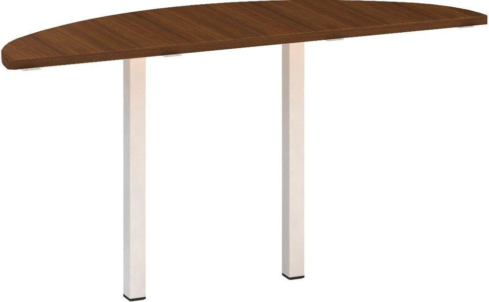Přídavný stůl ALFA 200 přísed, 1400 mm, ořech / bílá