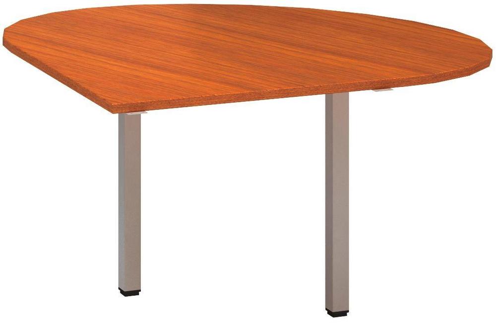 Přídavný stůl ALFA 200 přísed, levý, 1200 mm, třešeň / šedá