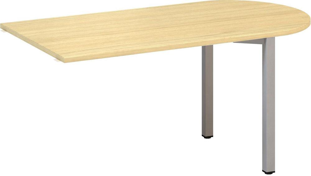 Přídavný stůl ALFA 200 přísed, 1500 mm, dub vicenza / šedá