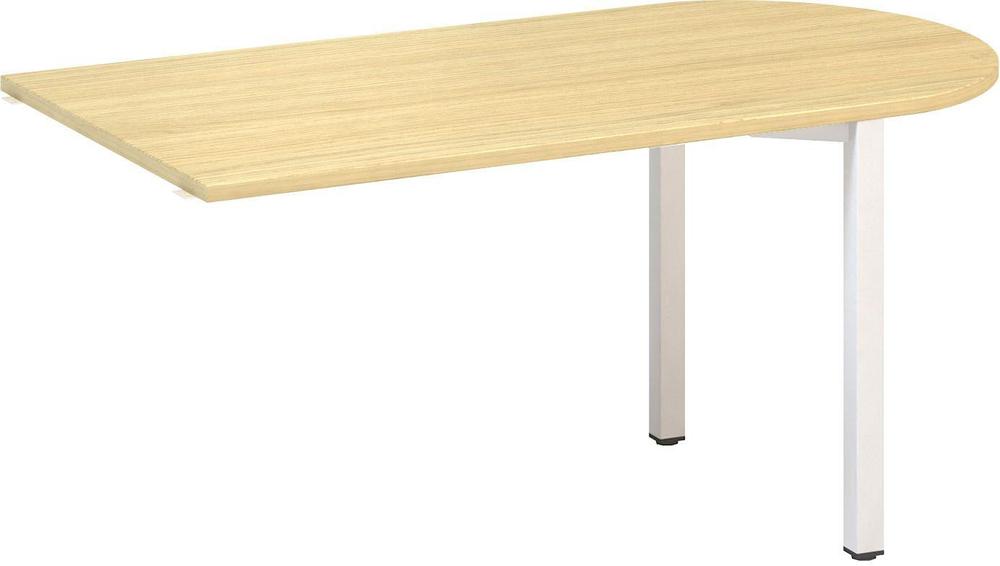 Přídavný stůl ALFA 200 přísed, 1500 mm, dub vicenza / bílá