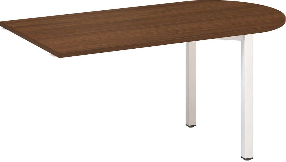 Přídavný stůl ALFA 200 přísed, 1500 mm, ořech / bílá