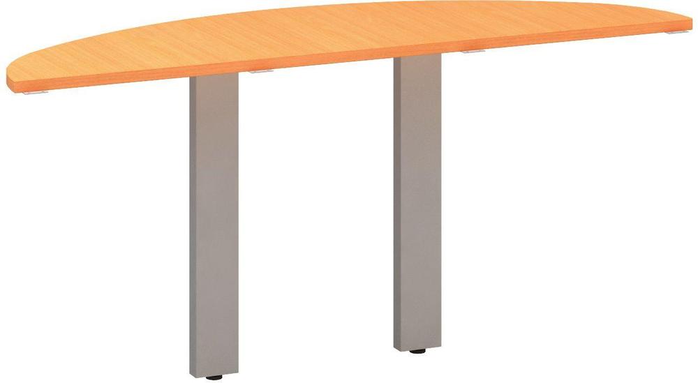 Přídavný stůl ALFA 305 přísed, 1600 mm, buk bavaria / šedá