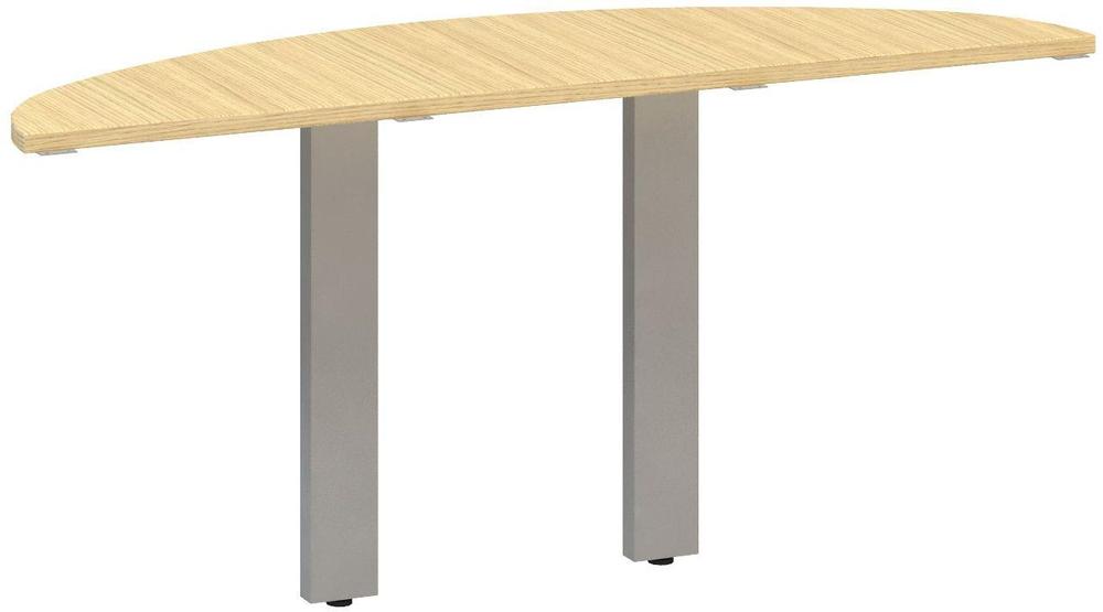 Přídavný stůl ALFA 305 přísed, 1600 mm, dub vicenza / šedá
