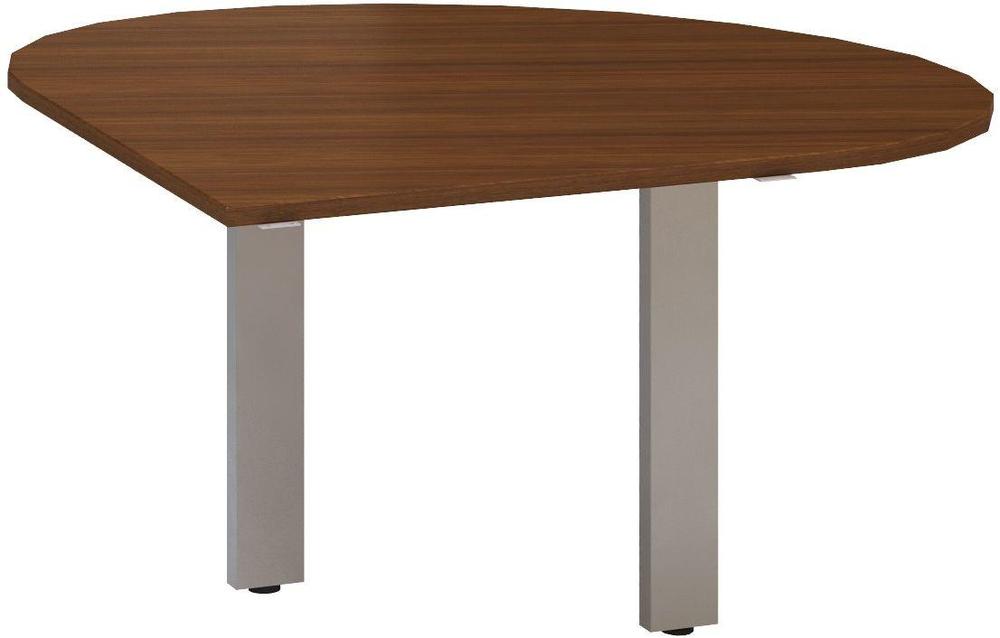 Přídavný stůl ALFA 305 přísed, levý, 1200 mm, ořech / šedá