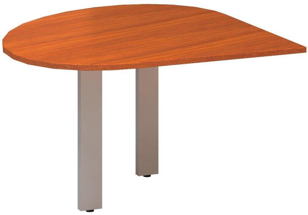 Přídavný stůl ALFA 305 přísed, pravý, 1200 mm, třešeň / šedá