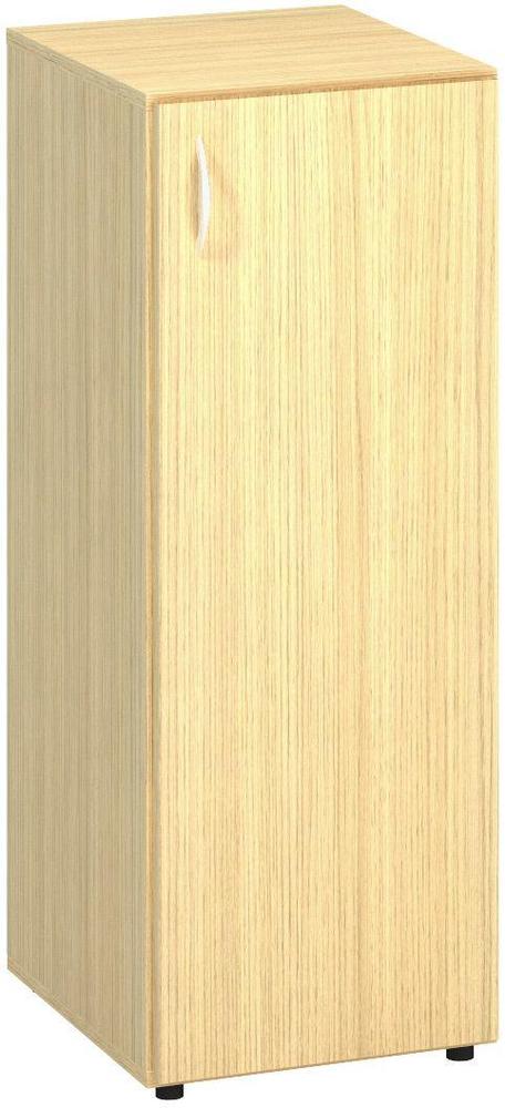 Policová skříň ALFA 500 úzká, 3M pravé dveře, dub vicenza