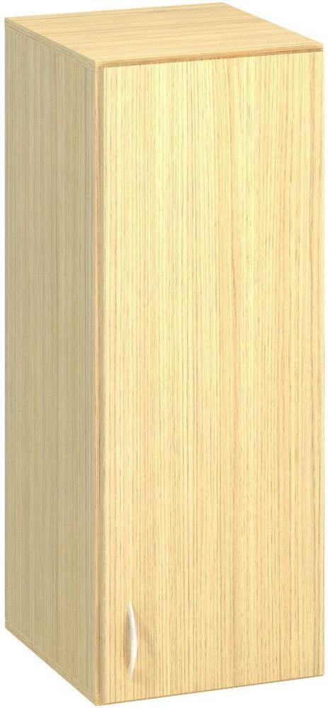 Policová skříň ALFA 500 horní, úzká, 3M pravé dveře, dub vicenza