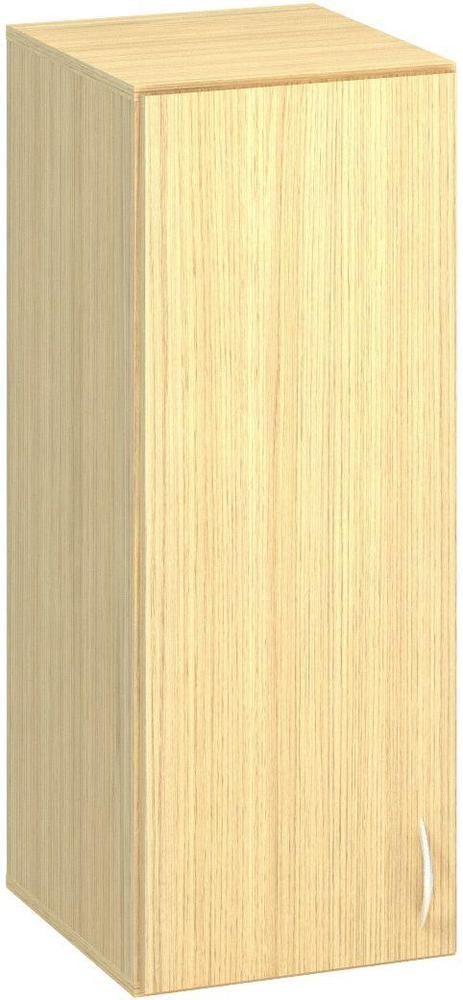 Policová skříň ALFA 500 horní, úzká, 3M levé dveře, dub vicenza