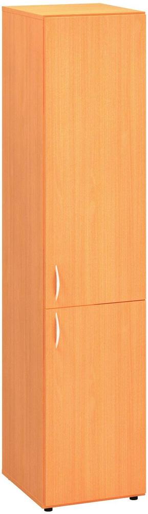 Policová skříň ALFA 500 úzká, 5M (2M / 3M pravé dveře), buk bavaria