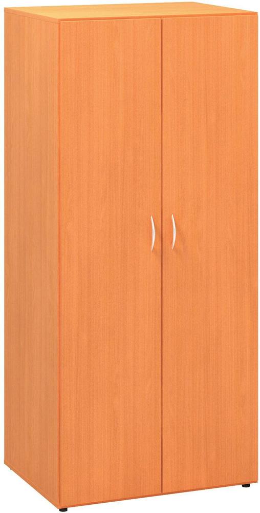 Šatní skříň ALFA 500 šatní tyč / police, buk bavaria