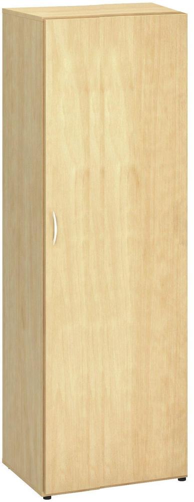 Šatní skříň ALFA 500 šatní výsuv, pravé dveře, divoká hruška