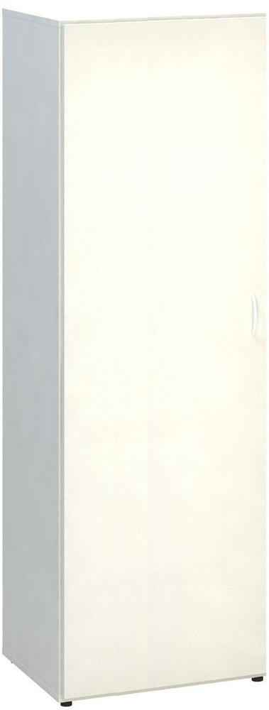 Šatní skříň ALFA 500 šatní výsuv, levé dveře, bílá