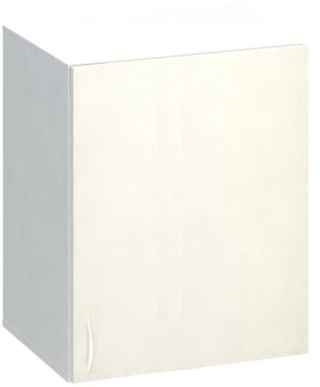 Policová skříň ALFA 500 horní, 2M pravé dveře, bílá