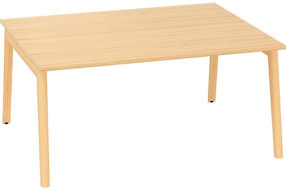 Kancelářský psací stůl ALFA ROOT Bench, 1600 x 1600 mm, dub vicenza