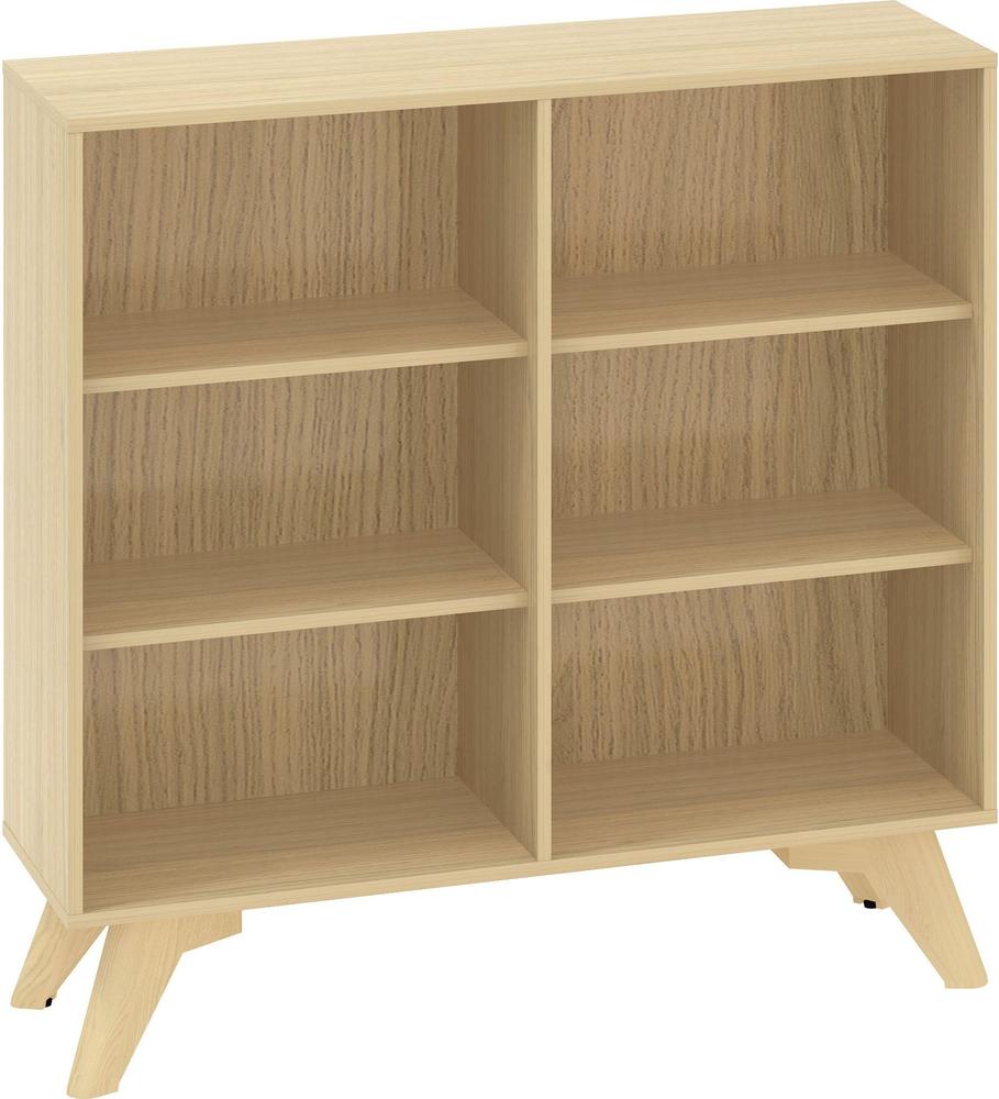 Policová skříň ALFA ROOT 3M nika, šíře 1200 mm, dub vicenza