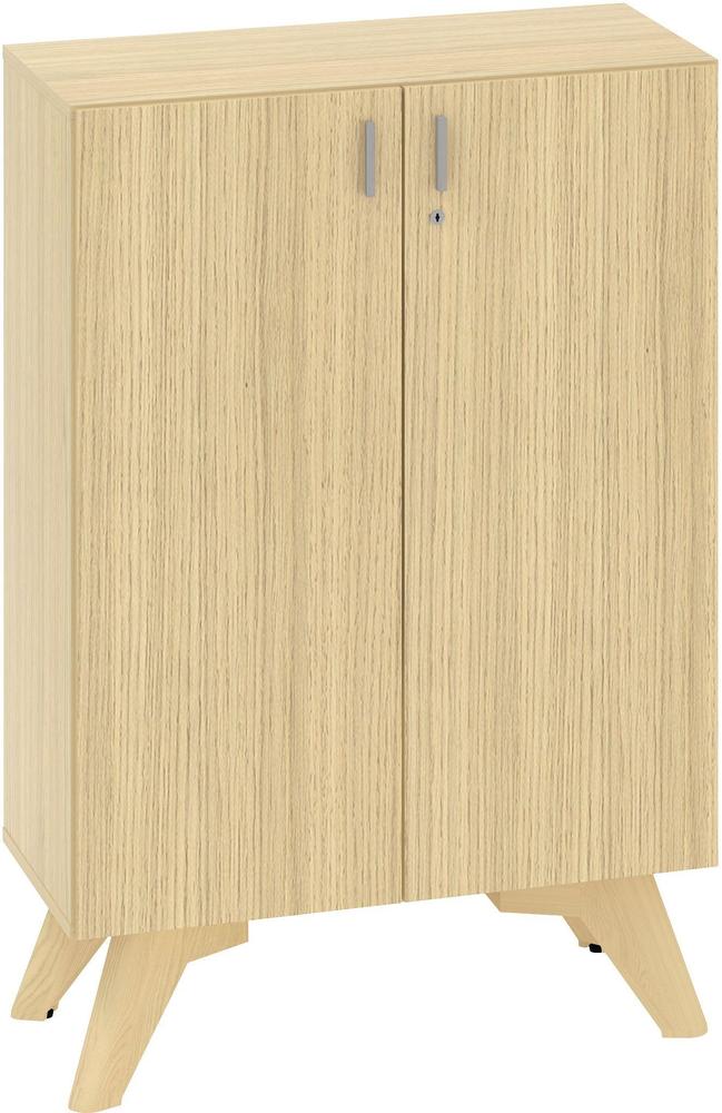 Policová skříň ALFA ROOT 3M dveře, šíře 800 mm, dub vicenza