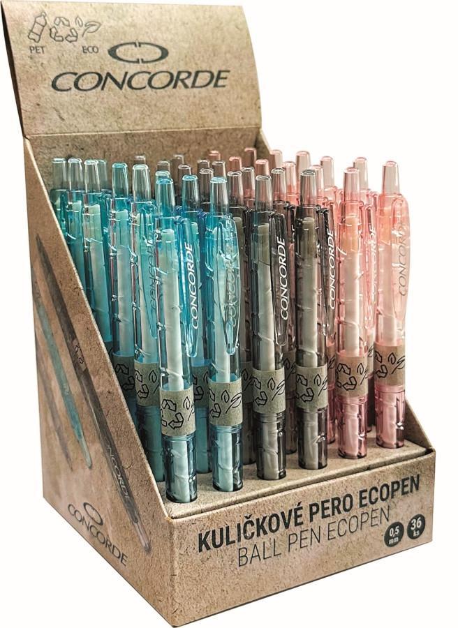 CONCORDE pero kuličkové EcoPen mix barev