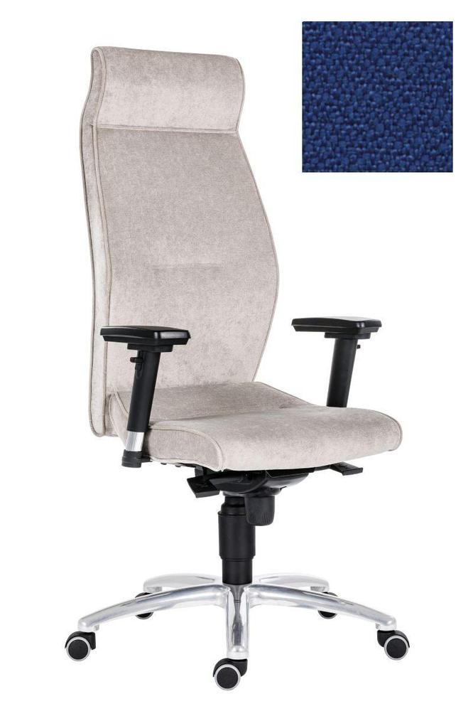 Kancelářské křeslo Lei - 1800 ALU BN3 modrá