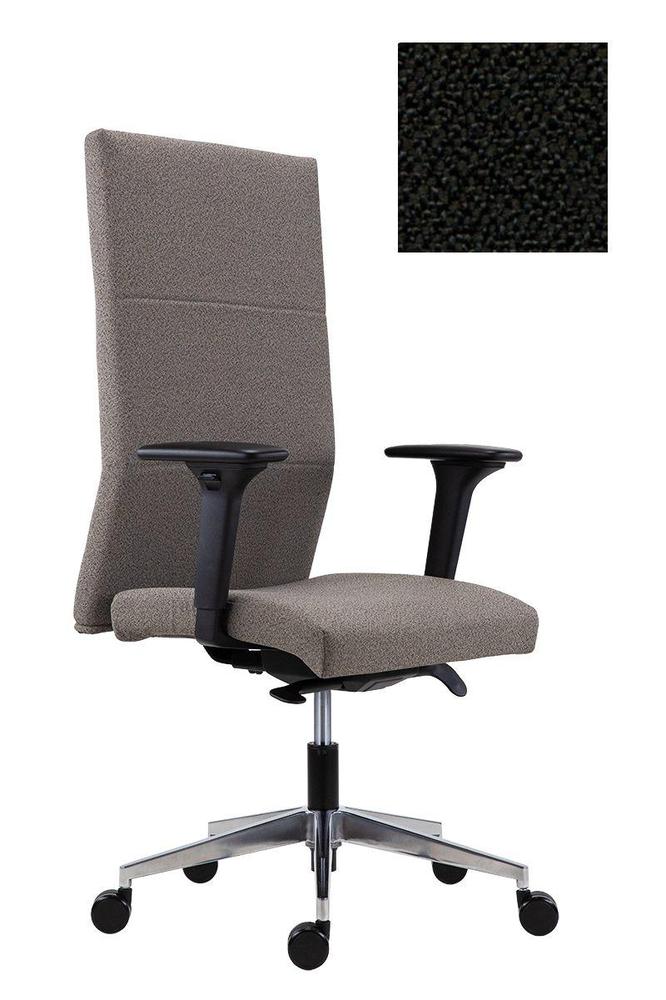 Kancelářské křeslo Vertika - 8100 ALU BN7 černá