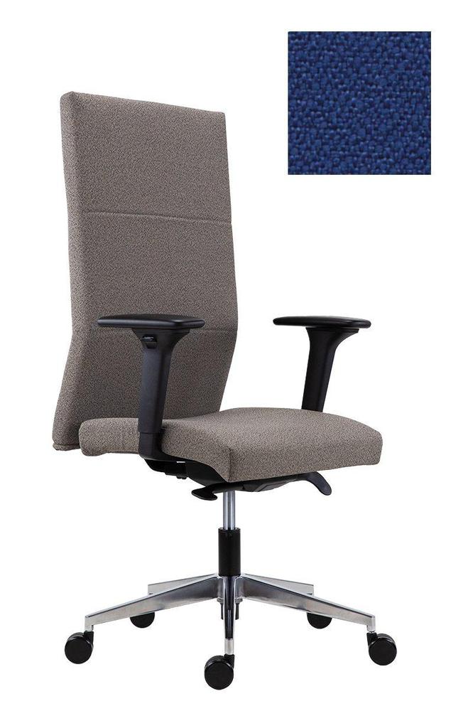 Kancelářské křeslo Vertika - 8100 ALU BN3 modrá