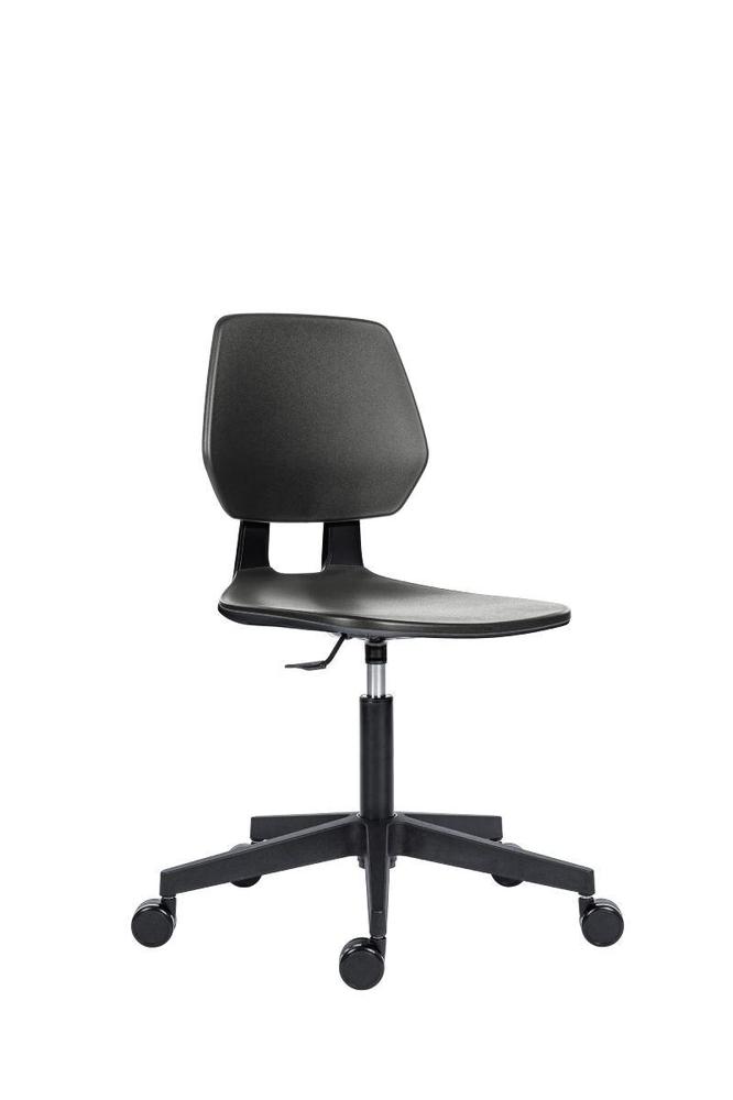 Dílenská židle Alloy - 1260 plast, černá
