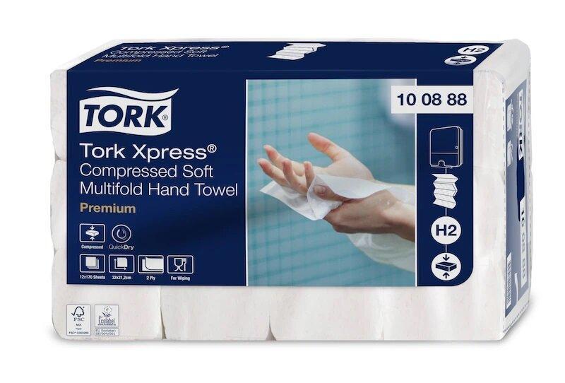Tork ručník Xpress Multifold celulóza 2-vrstvý 21x32cm / 2040ks