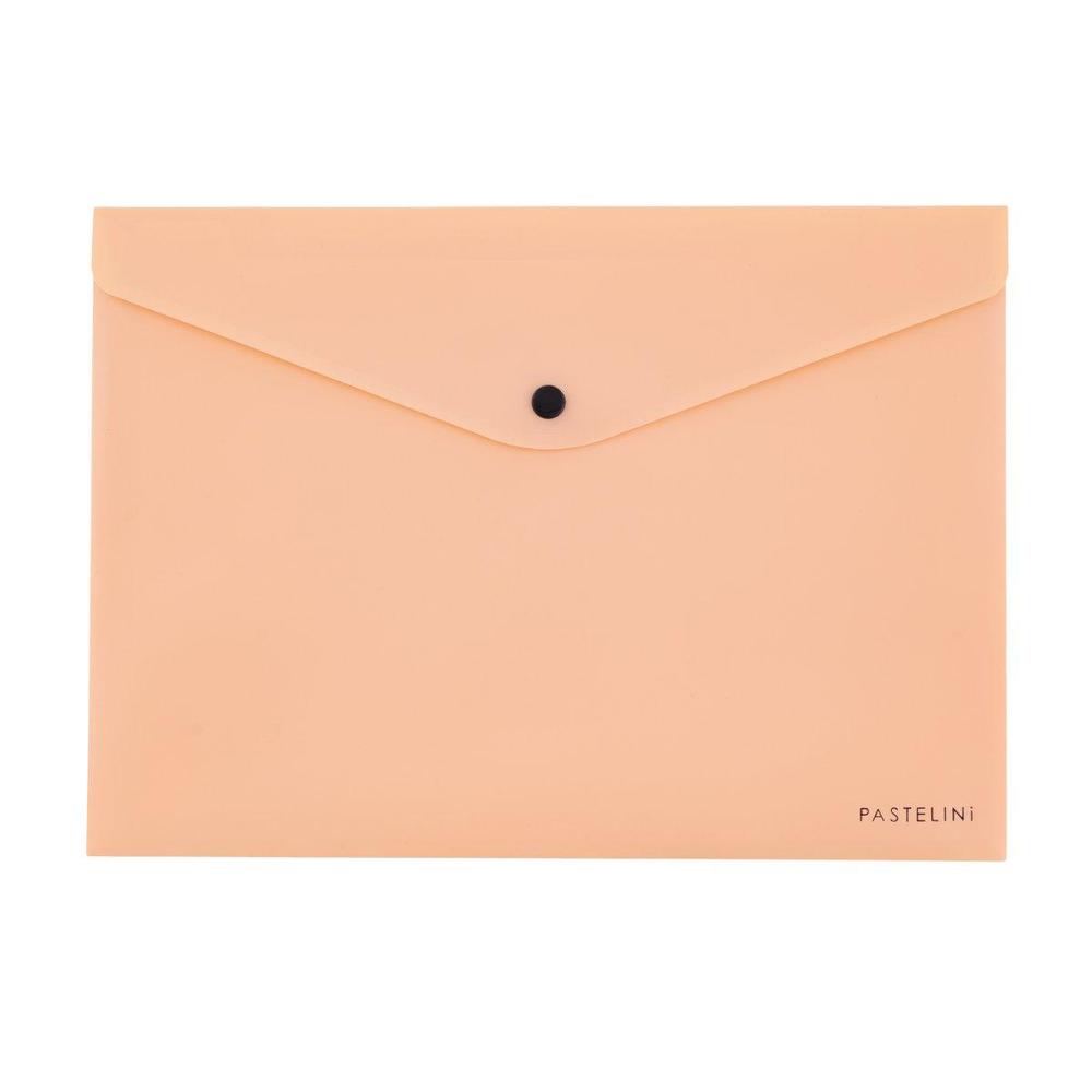 KARTON P+P spisovka s drukem A4 PASTELINI meruňková