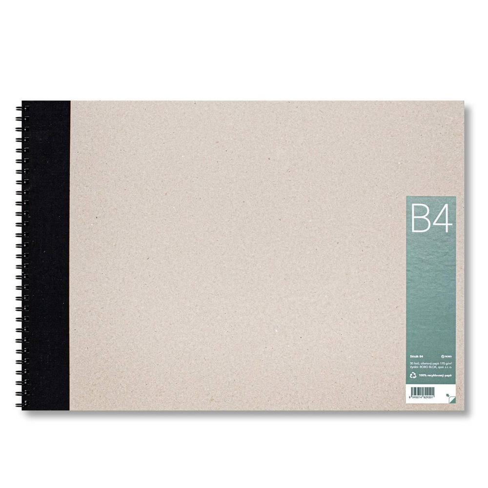 Bobo skicák recyklovaný B4 30 listů