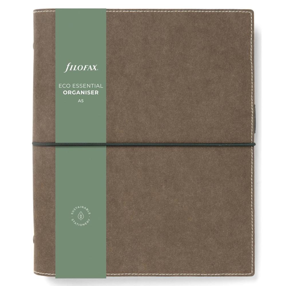 Filofax diář Eco Essential A5, dark walnut