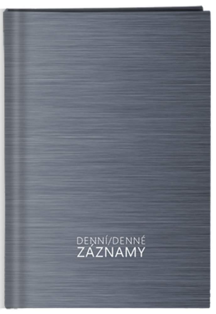 Baloušek Tisk denní záznamy A5 šedý