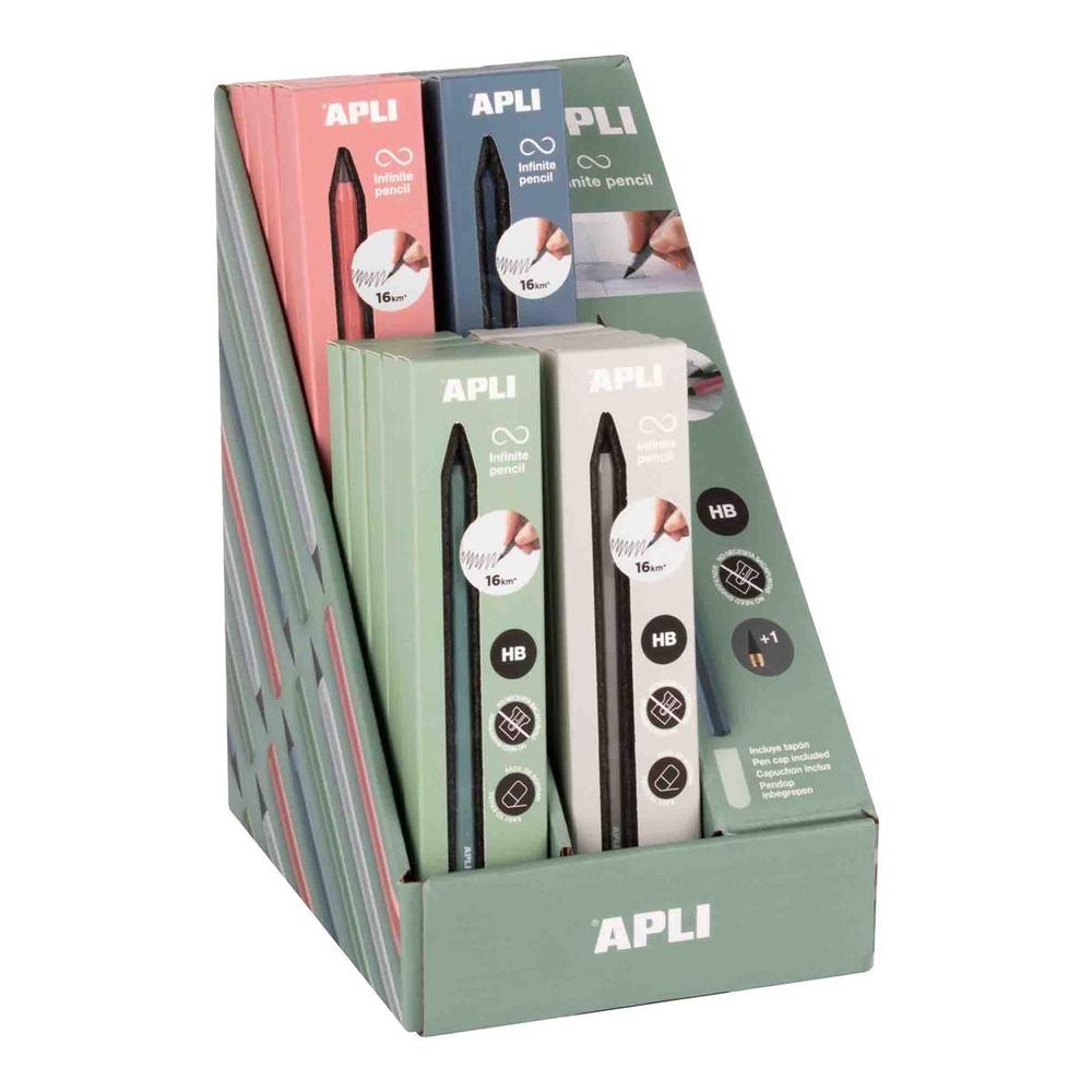 Apli tužka grafitová nekonečná HB mix barev