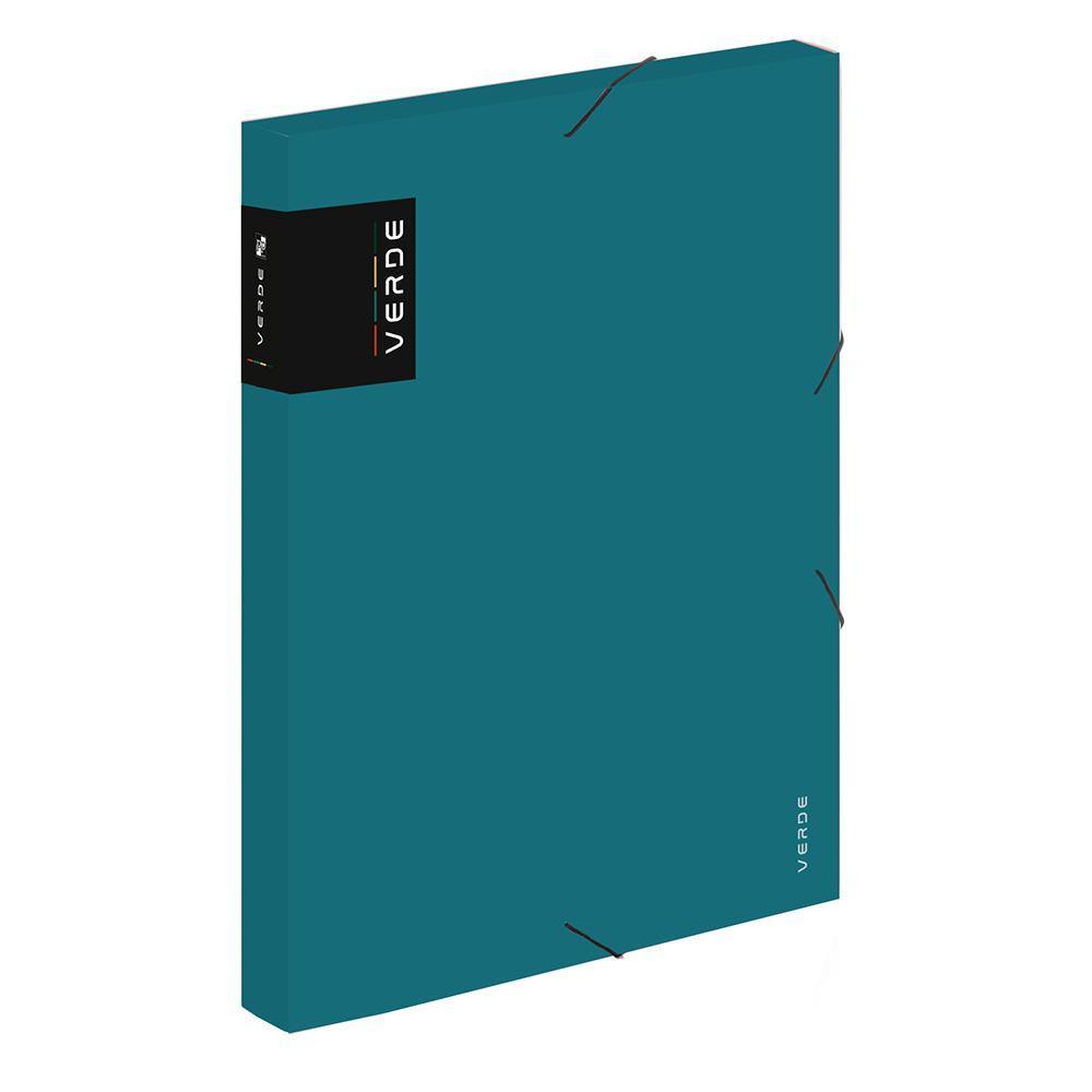 KARTON P+P box s gumou PP VERDE A4, milano