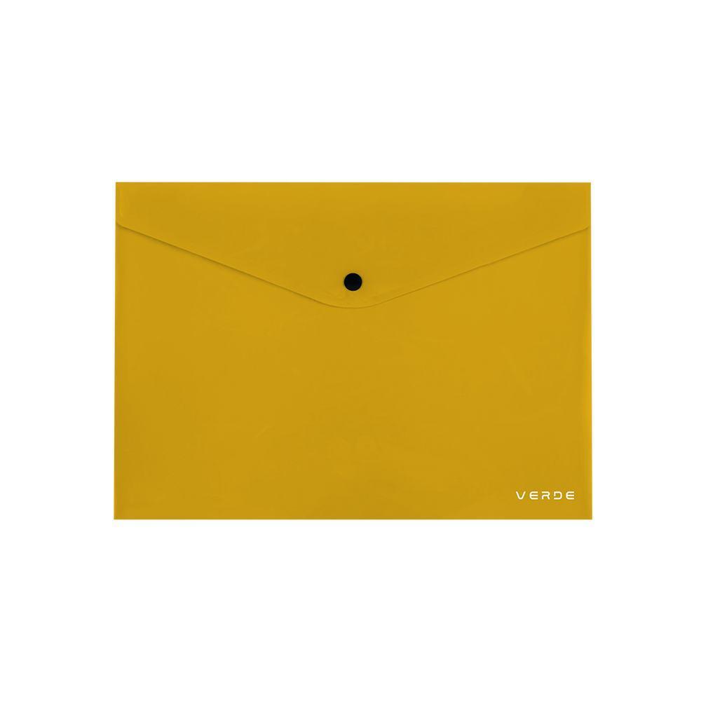 KARTON P+P spisovka s drukem A5 VERDE hořčice