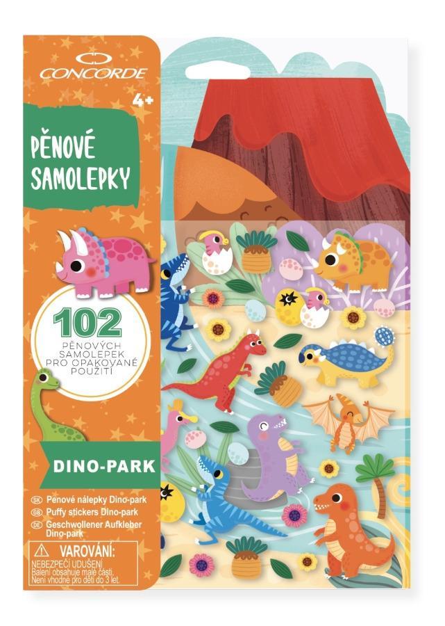 CONCORDE pěnové samolepky Dino-park