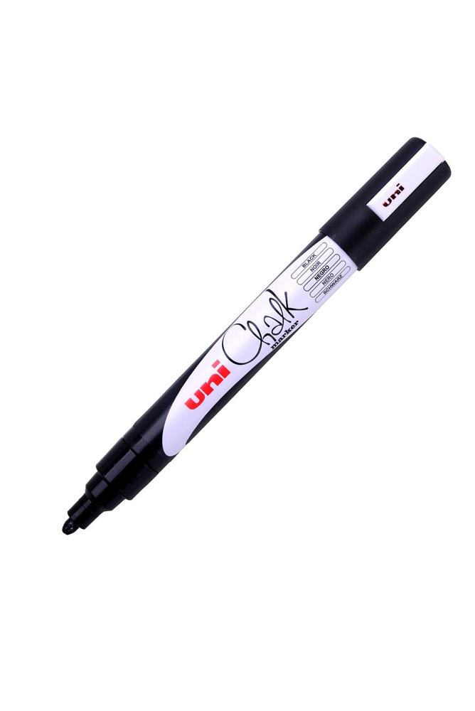 Popisovač křídový UNI PWE-5M 1,8-2,5 mm, černý