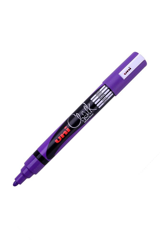 Popisovač křídový UNI PWE-5M 1,8-2,5 mm, fialový