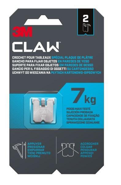 Háček 3M Claw™na sádrokarton 7kg/2ks
