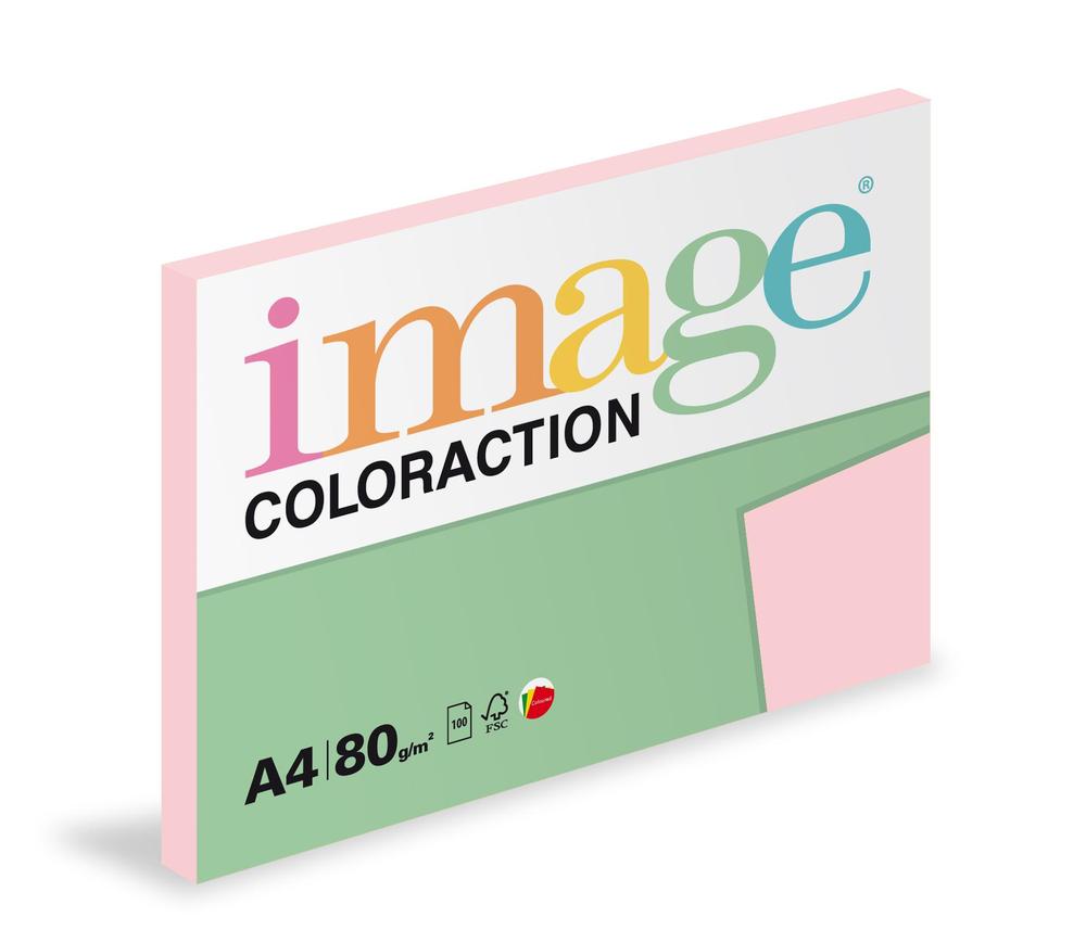 Coloraction papír kopírovací A4 80 g růžová pastelová 100 listů