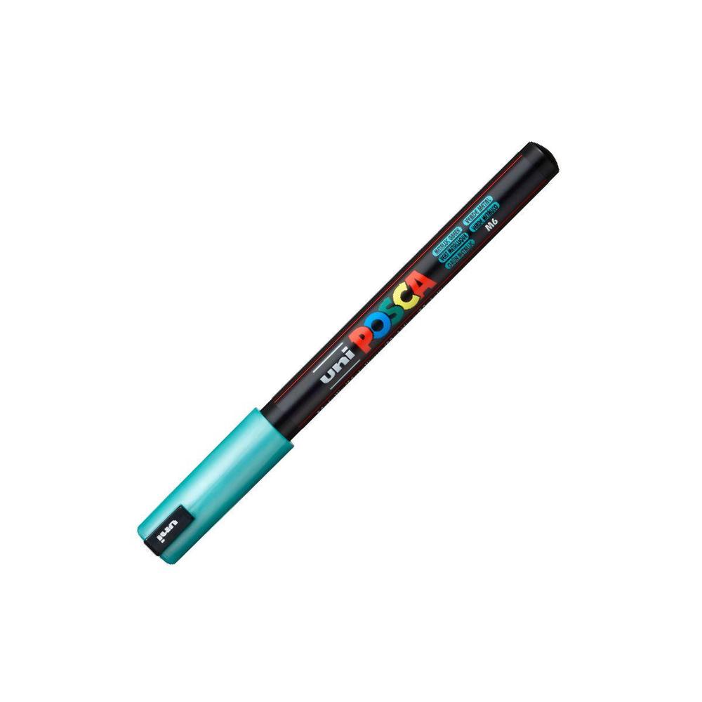 POSCA unikátní popisovač PC-1MR 0,7 mm metal.zelený