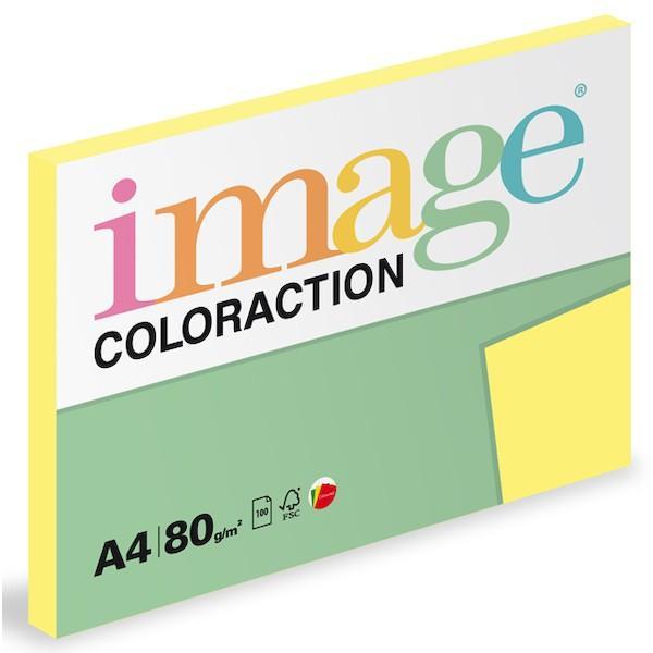 Coloraction papír kopírovací A4 80 g žlutá citronová 100 listů