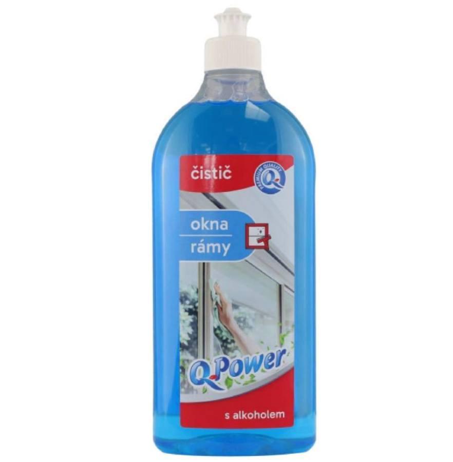 Q Power čistič na okna a rámy 750 ml