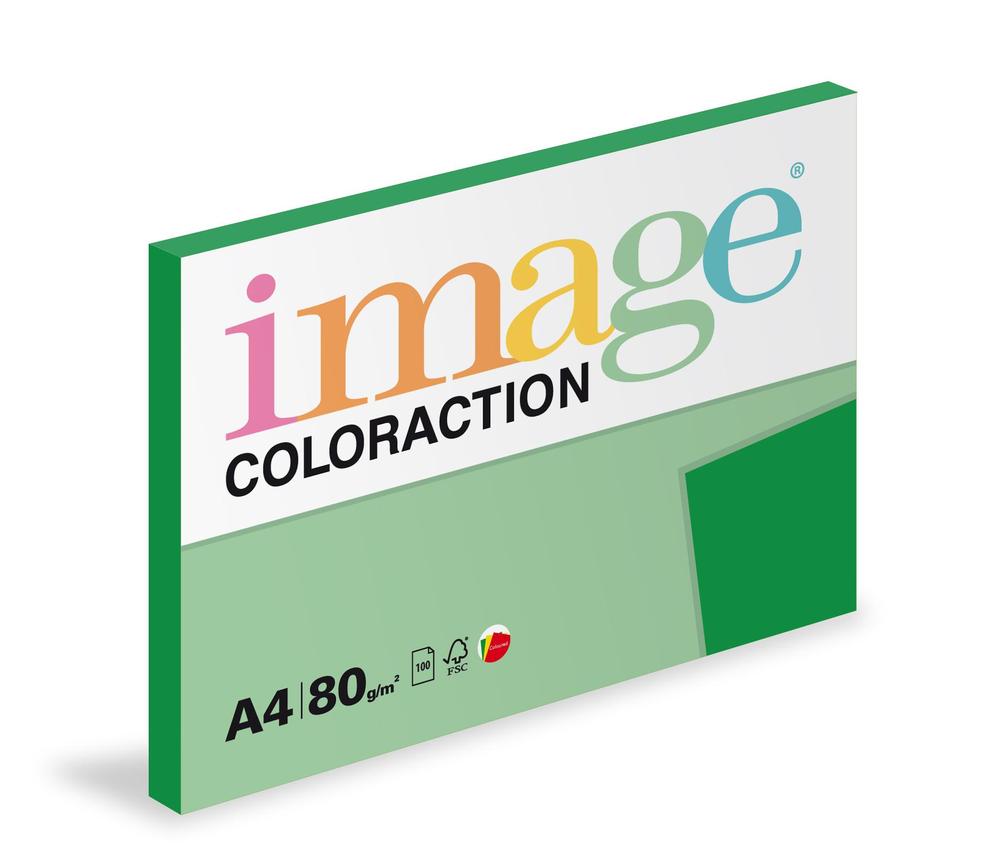Coloraction papír kopírovací A4 80 g zelená sytá 100 listů