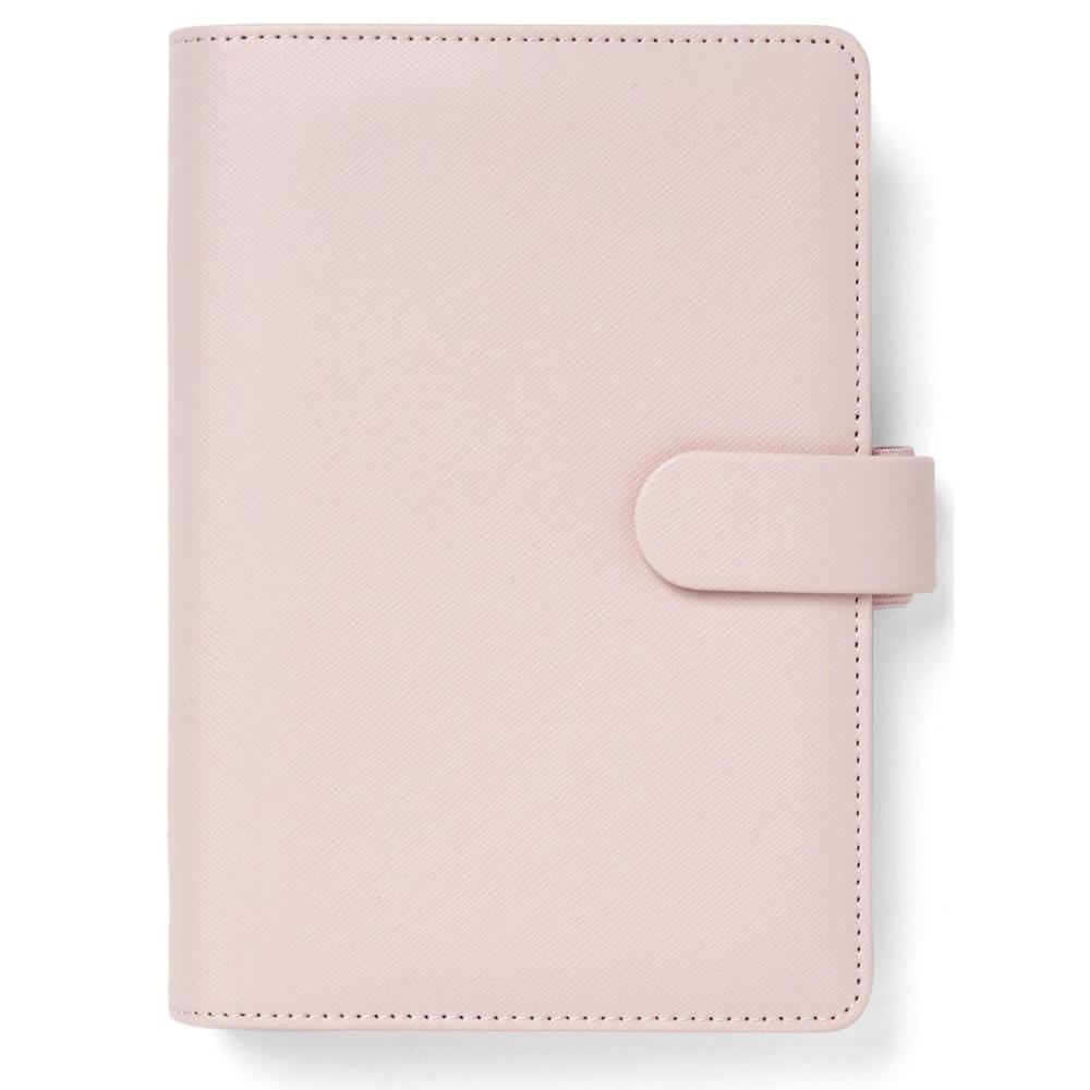 Filofax diář Saffiano osobní sv. růžový