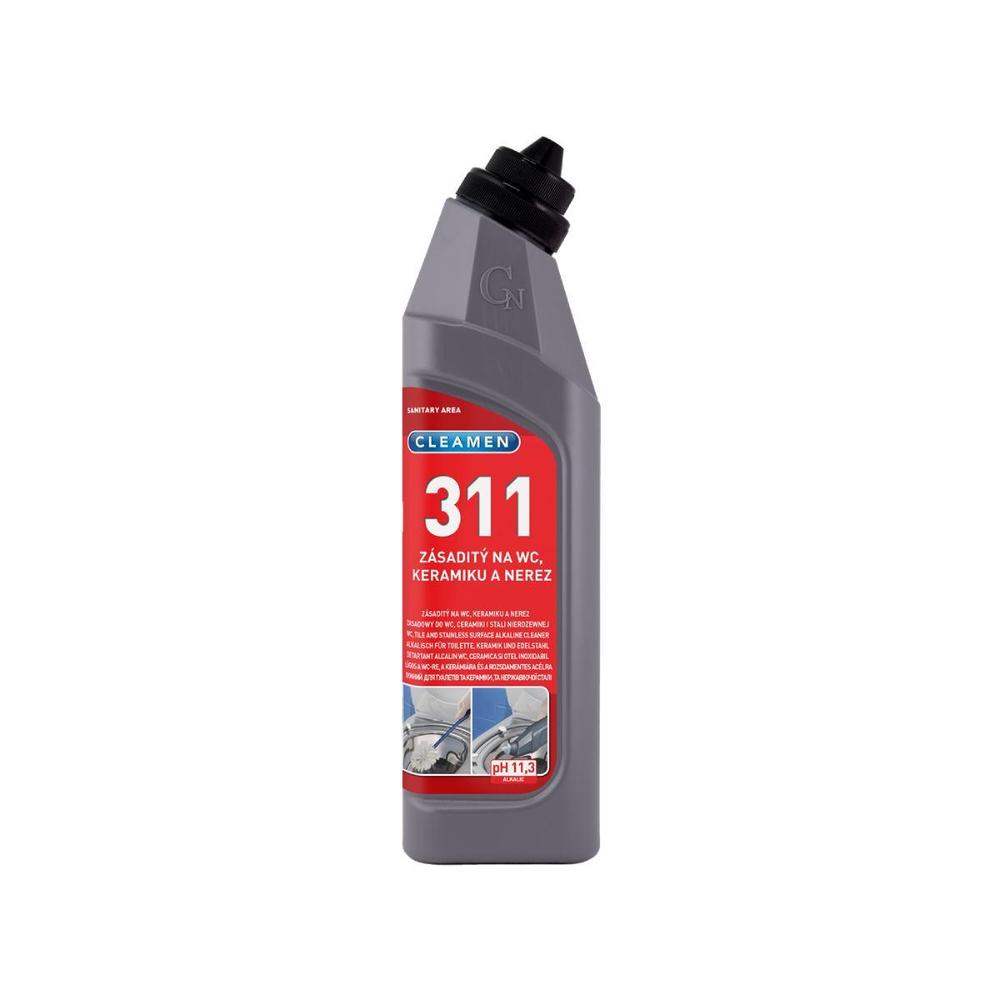 Cleamen 311 WC čistič 750 ml na nerez a keramiku