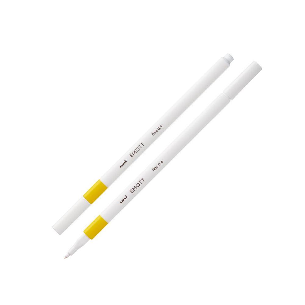 UNI popisovač Emott Liner žlutý