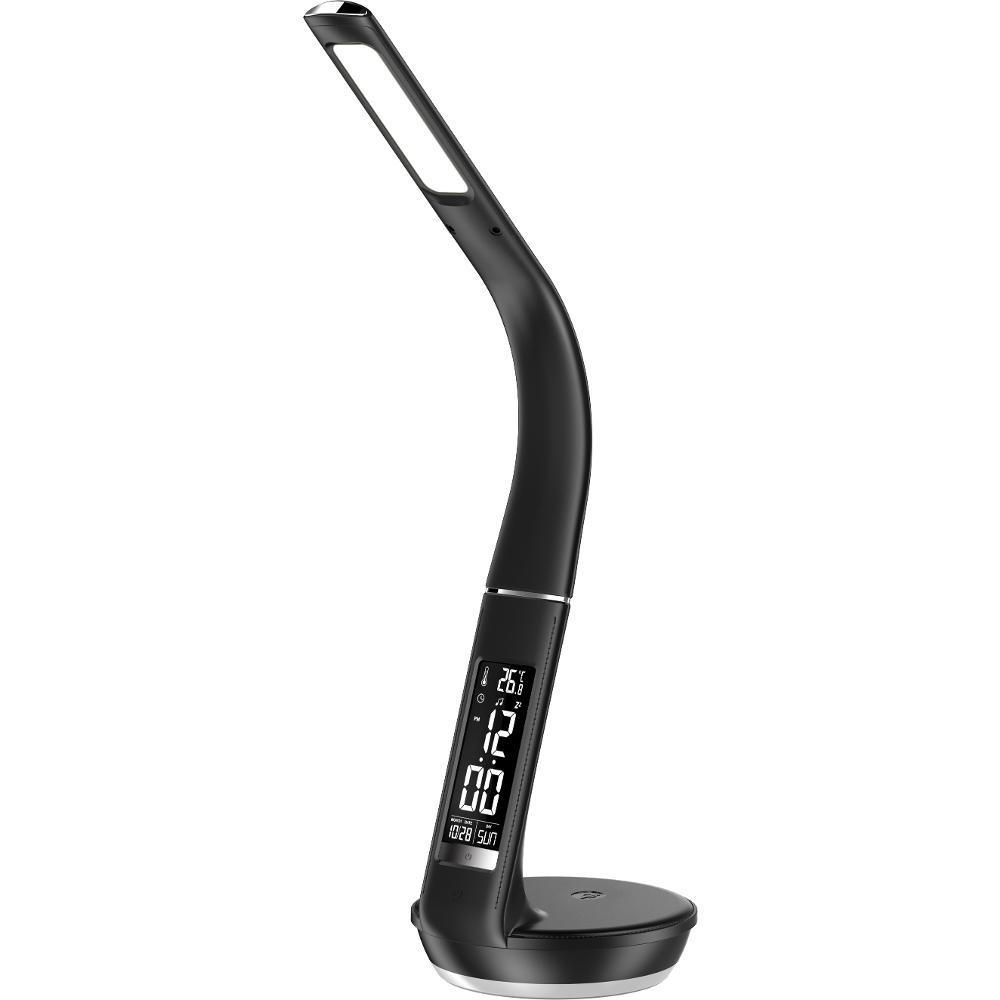 RETLUX lampa stolní LED černá, Qi 6W RTL 204 stm.